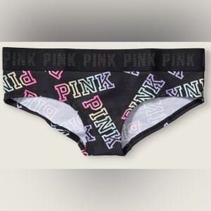 VS PINK Cheekster Underwear Gradient/Rainbow Logo NIP/NWT